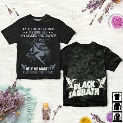 1 All Over Shirt - KAK - MAKE IT THROUGH THE NIGHT