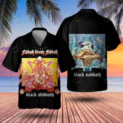 1 All Over Shirt: Hawaiian - KAK - BLOODY