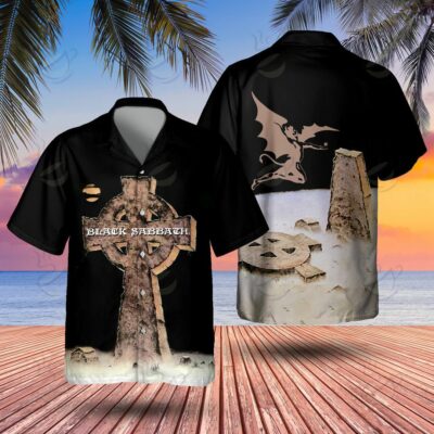 1 All Over Shirt: Hawaiian - KAK - HEADLESS CROSS