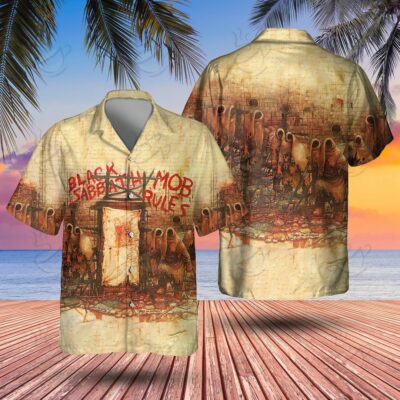 1 All Over Shirt: Hawaiian - KAK - MOB RULES