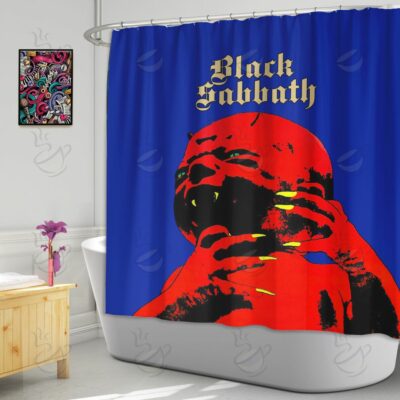 6All Over Shower Curtain - KAK - BORN AGAIN