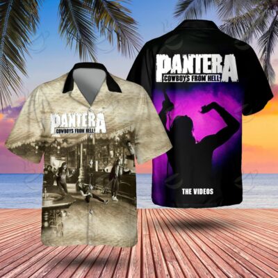 1 All Over Shirt: Hawaiian - PNT - COWBOYS FROM HELL