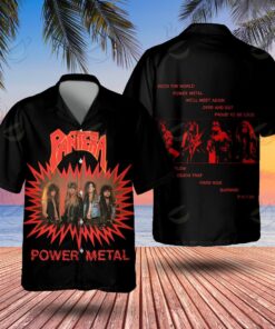 1 All Over Shirt: Hawaiian - PNT - POWER MENTAL