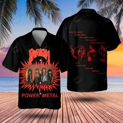 1 All Over Shirt: Hawaiian - PNT - POWER MENTAL