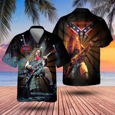 1 All Over Shirt: Hawaiian - PNT - SPC1