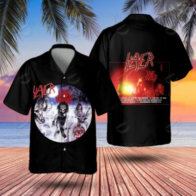 1 All Over Shirt: Hawaiian - RSS - LIVE UNDEAD #FDRSL