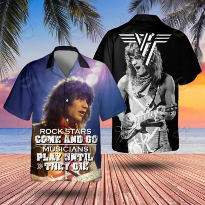 1 All Over Shirt: Hawaiian - VHA - ROCK STARS AND MUSICIANS FDRVH