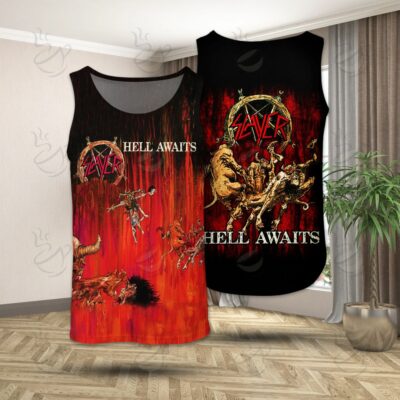 1 All Over Tank Top - RSS - HELL AWAITS #FDRSL