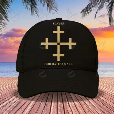 3All Over Print: Cap - RSS - GOD HATES US ALL #FDRSL