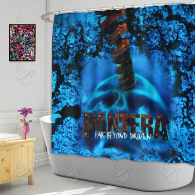 6All Over Shower Curtain - PNT - FAR BEYOND DRIVEN