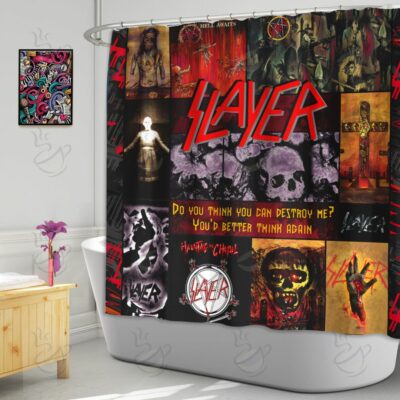 6All Over Shower Curtain - RSS - QLT3 #FDRSL