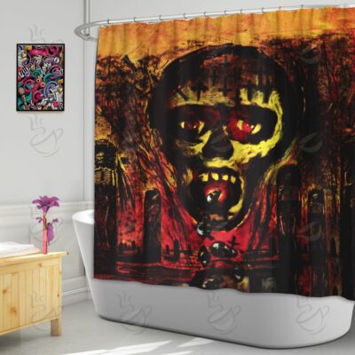 6All Over Shower Curtain - RSS - SEASONS IN THE ABYSS #FDRSL