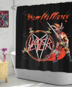 6All Over Shower Curtain - RSS - SHOW NO MERCY #FDRSL