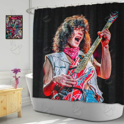 6All Over Shower Curtain - VHA - ART1 FDRVH