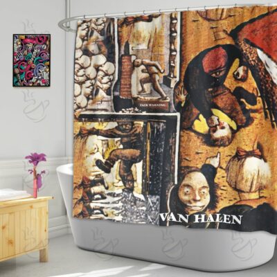 6All Over Shower Curtain - VHA - FAIR WARNING FDRVH