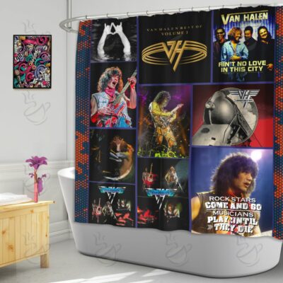 6All Over Shower Curtain - VHA - QLT2 FDRVH