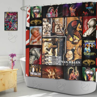 6All Over Shower Curtain - VHA - QLT3 FDRVH