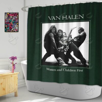 6All Over Shower Curtain - VHA - WOMEN AND CHILDREN FIRST FDRVH