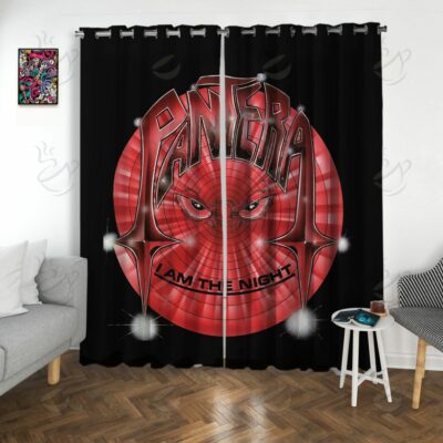 7All Over Window Curtain - PNT - I AM THE NIGHT