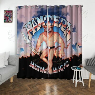 7All Over Window Curtain - PNT - METAL MAGIC