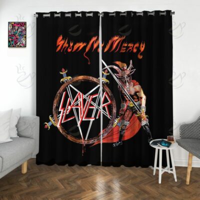 7All Over Window Curtain - RSS - SHOW NO MERCY #FDRSL