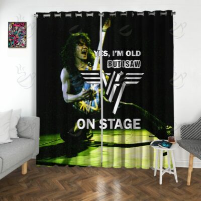 7All Over Window Curtain - VHA - I'M OLD FDRVH