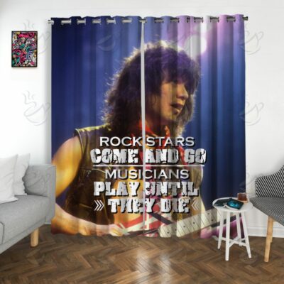 7All Over Window Curtain - VHA - ROCK STARS AND MUSICIANS FDRVH