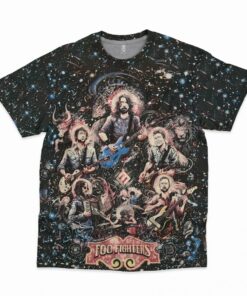 Foo Fighters All Over Print Shirt DL FF3DS2903 (10)