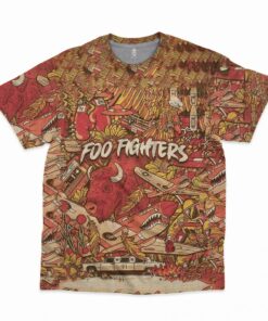 Foo Fighters All Over Print Shirt DL FF3DS2903 (11)