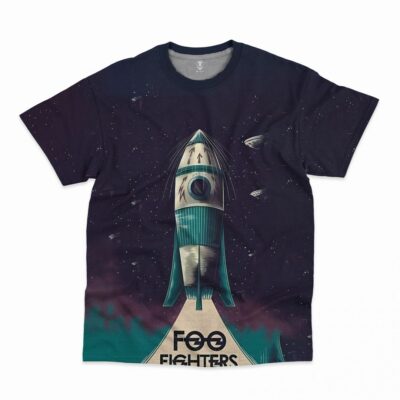 Foo Fighters All Over Print Shirt DL FF3DS2903 (12)