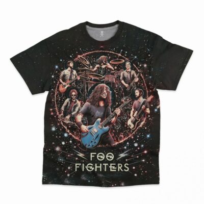Foo Fighters All Over Print Shirt DL FF3DS2903 (13)