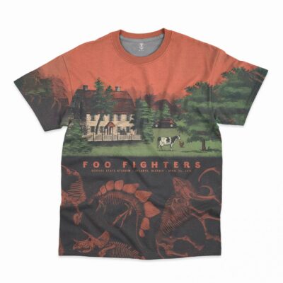 Foo Fighters All Over Print Shirt DL FF3DS2903 (18)