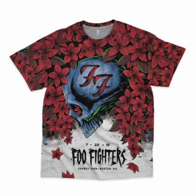 Foo Fighters All Over Print Shirt DL FF3DS2903 (2)
