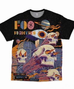 Foo Fighters All Over Print Shirt DL FF3DS2903 (20)