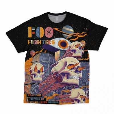 Foo Fighters All Over Print Shirt DL FF3DS2903 (20)