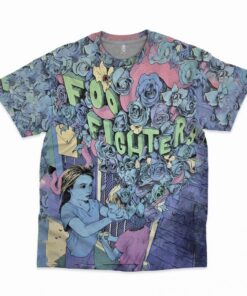 Foo Fighters All Over Print Shirt DL FF3DS2903 (22)