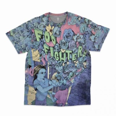 Foo Fighters All Over Print Shirt DL FF3DS2903 (22)