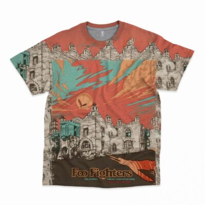 Foo Fighters All Over Print Shirt DL FF3DS2903 (23)
