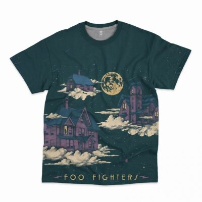 Foo Fighters All Over Print Shirt DL FF3DS2903 (24)