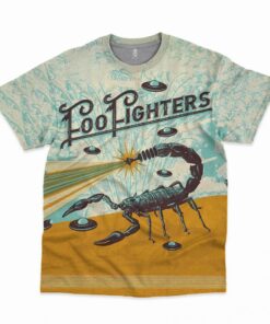 Foo Fighters All Over Print Shirt DL FF3DS2903 (4)