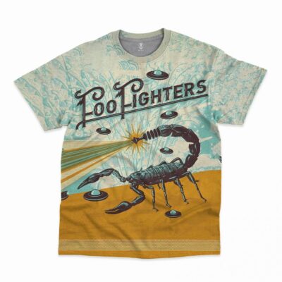 Foo Fighters All Over Print Shirt DL FF3DS2903 (4)