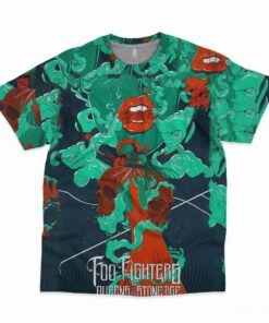 Foo Fighters All Over Print Shirt DL FF3DS2903 (6)