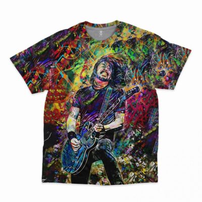 Foo Fighters All Over Print Shirt DL FF3DS2903 (8)