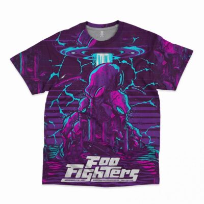 Foo Fighters All Over Print Shirt DL FF3DS2903 (9)