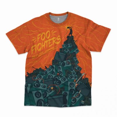 Foo Fighters All Over Print Shirt DL FF3DS2903