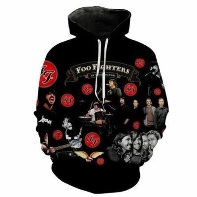 Foo Fighters All Over Print Shirt, Hoodie, Zip Hoodie DL FF3DSHD160105