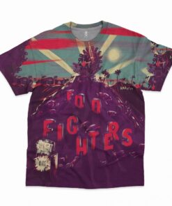 Foo Fighters All Over Print T-shirt QB FF3D3003 (10)
