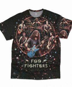 Foo Fighters All Over Print T-shirt QB FF3D3003 (15)