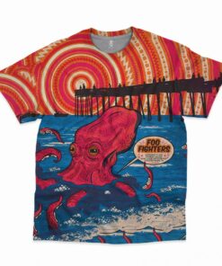 Foo Fighters All Over Print T-shirt QB FF3D3003 (19)