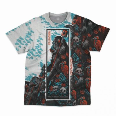 Foo Fighters All Over Print T-shirt QB FF3D3003 (20)